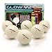 GlowV2 Night Golf Balls (6-Pack) - Best Hitting Ultra Bright Glow Golf Ball - Compression Core and Urethane Skin