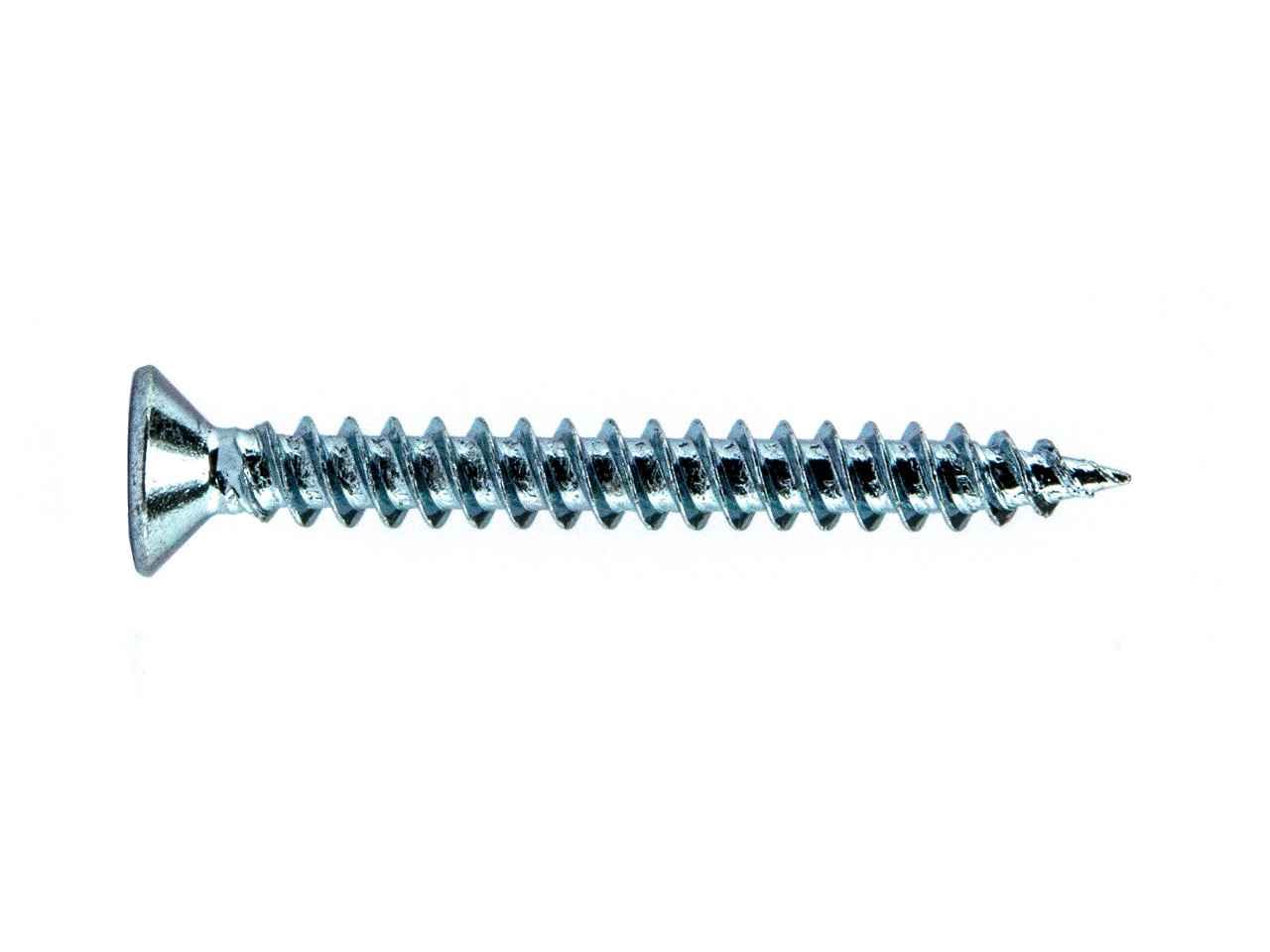 Rikä TWSR029 Woodscrew Twin-Thread CSK BZP 10 x 1 1/4in 200pk