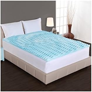 Memory Foam Mattress Topper - Dream Form 3-inch Orthopedic 5-zone Gel Foam Pad (King)
