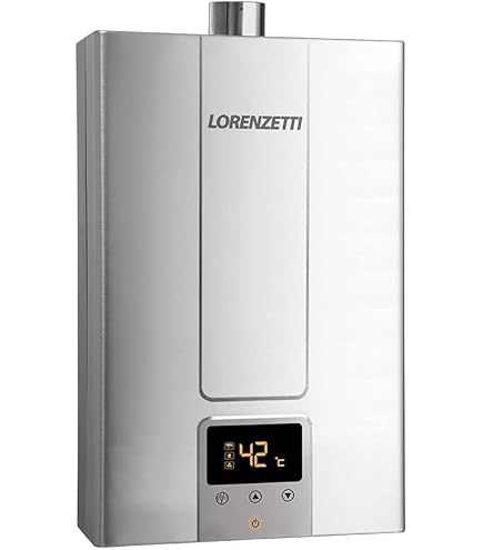 Aquecedor de Água a Gás LZ 2300DE GN 23 Litros/Min. Digital Branco