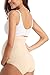 HOFISH Women Maternity Panties Over The Bump Pregnancy Underwear Black Beige Medium