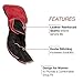 Lincoln Electric womens Jessi Combs Women s MIG Stick Welding Gloves, Black, Red, Small Pack of 1 US