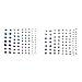 Kloud City Eye Rock Crystal Jewel Rhinestone Glitter Temporary Face Eye Brow Shadow Eyeliner Head Sticker Body Tattoo Costume Accessory Dancer