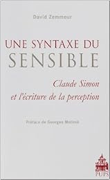 Une  syntaxe du sensible