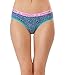 Balanced Tech Women's Printed Micro-Mesh Breathable Bikini Panties 4 Pack