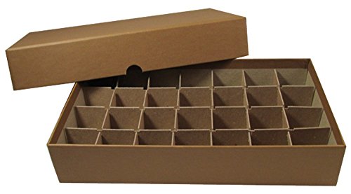 Coin Roll Box for 28 Rolls or Tubes of HALF DOLLARS by Guardhouse