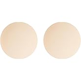 Lavento 4 Pairs Adhesive Silicone Nipple Covers for Women - No Show Reusable Sticky Breast Pasties