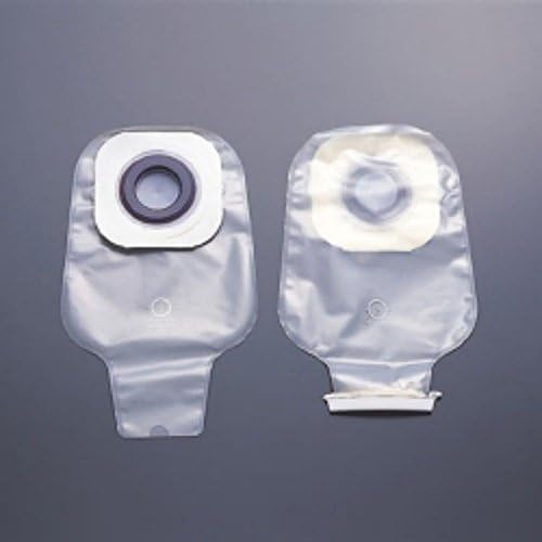 Colostomy Pouch Karaya 5 One-Piece System 12" Length 1-1/8" Drainable #3603