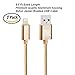 LTI-Direct 1 Pack Certified 8 Pin 6.5ft Extra Long Nylon Braided USB Cable Sync Charger Data Transfer For Apple iPhone SE iPhone 6 6S Plus 5S 5C 5 iPod iPad Pro Air Mini