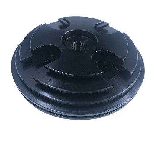 dolphin1986 Black high Compression Racing Head for 2 Stroke Engine kit 66cc/80cc Gas Motorized Bicycle