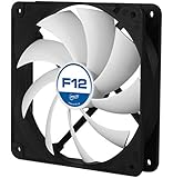 Arctic F12 PWM PST Value pack Standard Low Noise PWM Controlled Case Fan with PST Feature Cooling, 5 Pack