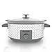 Black & Decker SC1007D Slow Cooker, 7 Quart, Geometric Cream