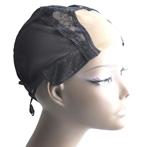 5 Pieces U Lace Wig Cap for Making Wigs with Adjustable Strap on the back Weaving Cap one Size Glueless Wig accessories Caps Good Quality Ross Beauty