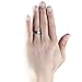 MNH Men Rings 6mm Tungsten Carbide Brushed Matte Finish Beveled Edge Comfort Fit Wedding Engagement Band