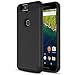 Nexus 6P Case, MoKo [Shock Absorption] Slim Dual Layer Protective Case with Soft Silicone Bumper and Rigid PC Back Cover for Google Nexus 6P 5.7 Inch (2015) - Black (NOT FIT Nexus 6 2014 Version)