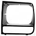 Evan Fischer Driver Side Headlight Door Compatible with 1997-2001 Jeep Cherokee - CH2512157