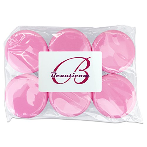 (Quantity: 48 Pieces) Beauticom 15G/15ML Round Clear Jar with Pink Lids for Beads, Gems, Glitter, Charms, Small Arts and Crafts Items - BPA Free