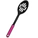 Trustworthy Buy Heat Resistant Cooking Utensils Pink Nylon Kitchen Utensils Set 6 Piece Cooking Tools Spatula Soup Ladle Pasta Fork slotted spoon whisk