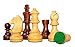 Chess and games shop Muba Staunton Standard Chess Pieces - Weighted, Felted - 3.75