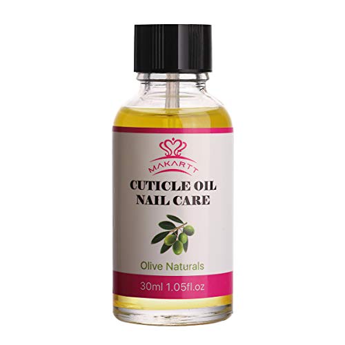 MAKARTT Olive Naturals Nail Cuticle Oil 30ML, Heals Cracked Cuticles, Perfect Non-irritating Milk Fragrant 5Mins Fast Absorption, Moisturizing & Anti-Greasy Oil Cuticle Repair P-11