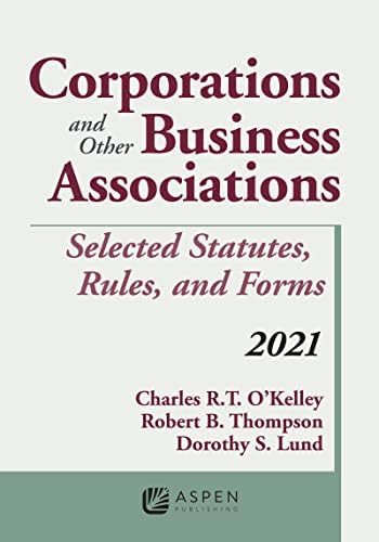 Amazon.com: Corporations and Other Business Organizations