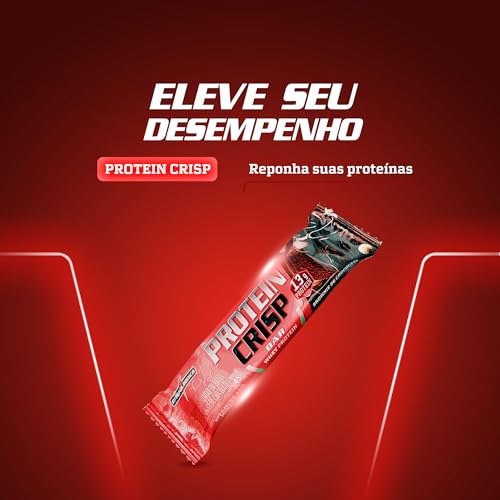 Integralmédica Whey Crisp Bar Brownie de Chocolate 12 Unidades
