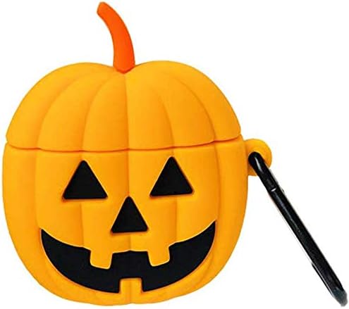 Case for Airpod, Headphone Cover, Pumpkin Case for Earphones Headphones lovely Protective Cover Earphone Cover
