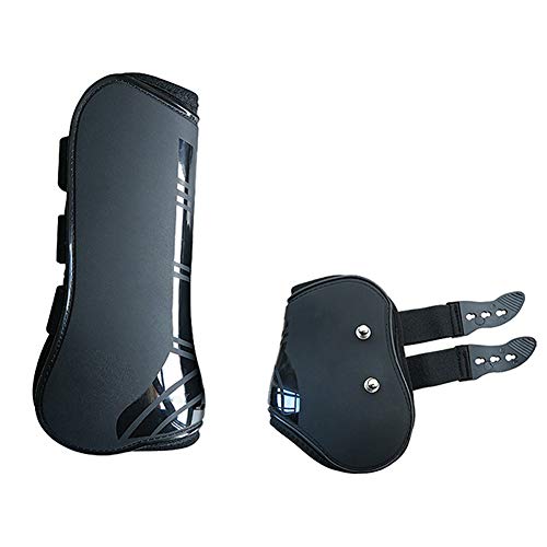 image for HONUTIGE Horse Tendon Boots, Adjustable Front Hind Horse Leg Boots, Sh