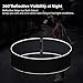PORTHOLIC Running Belt, Workout Waist Pack for iPhone Xs Max XR X 8 7 6 6s Plus, Samsung Galaxy S9 S8 S7 S6 A8 Plus, Runner Waistband Phone Holder for Jogging Walking - Black Grey Pink