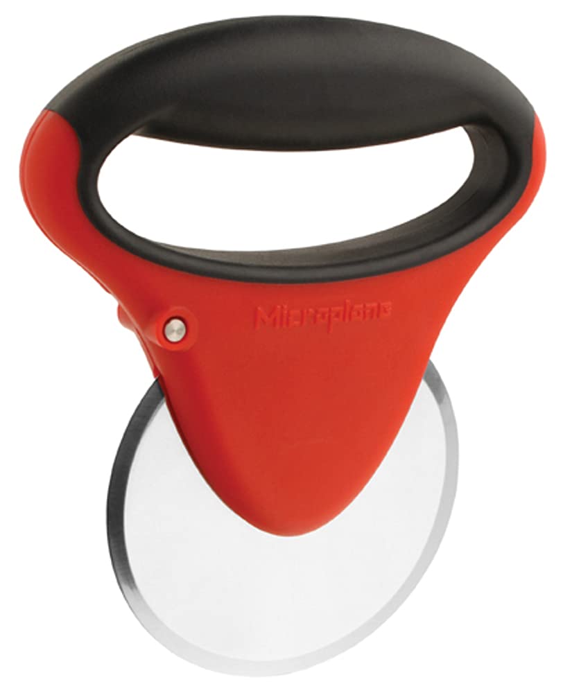 Microplane Pizza cutter wheel Stainless steel / Red