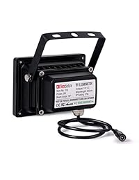 tendelux 120 ft 90 ° luz infrarroja ir Illuminator bi8 compacto y potente para cámara de seguridad CCTV (W ADAPTADOR de alimentación)