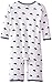 L'ovedbaby Unisex-Baby Newborn Organic Long-Sleeve Overall, Slate Umbrella, 6-9 Months