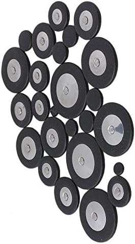Surfing 1 Set Black Alto Saxophone 25pcs Leather Pads Replacement Set