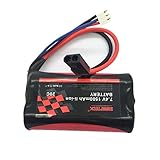 SHARPTECK 7.4V 1500mAh 20C Rechargeable Li-ion Battery for BG1508 BG1513 BG1509 C5031 C5032 1/12 Scale RC Car High Speed 2.4G 4WD Off Road Buggy Truck
