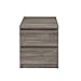 Tvilum Scottsdale 2 Drawer Nightstand, Truffle