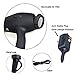 Jinri Professional 1875w Tourmaline Hair Dryer,Negative Ionic Salon Hair Blow Dryer,DC Motor Light Weight Low Noise Hair Dryers with Diffuser & Concentrator,Black