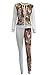 Linsery Women's Letter Print 2 Pieces Long Sleeve Sweatshirts Long Sweatpants Tracksuits