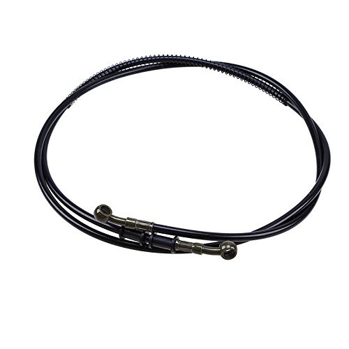 Universal 50cm -190cm Motorcycle Bike Brake Clutch Throttle Cable Oil Hose Line Pipe For Harley Honda Yamaha Kawasaki Suzuki Chopper Touring Atv Scooter Offroad (130cm)