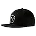 PUMA Golf- Cat Patch 2.0 Snapback Cap, Black/Silver Metallic