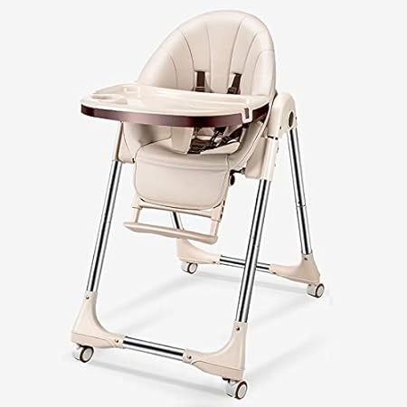 Buy Staranddaisy Royal Newborn Baby Eating Chair Portable Infant Seat Adjustable Folding Baby Dining Chair High Chair Baby Feeding Chairs With Pu Cushion Brake Wheels And Reclining Seat A330 Online At Low