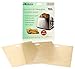 RL Treats Non Stick Reusable Toaster Bags for Sandwich and Grilling, Pack of 3