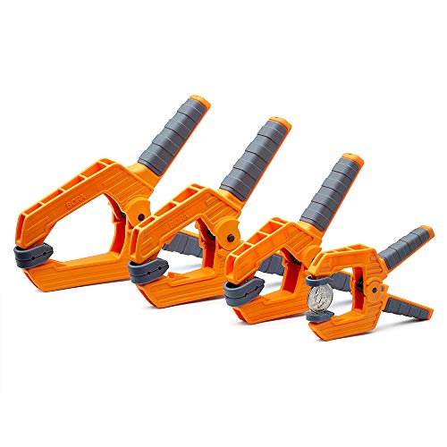 Bora 4inch Professional Spring Clamps Pair, 35Pounds Of Clamping