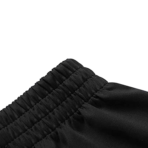 Sun Lorence Men's Athletic Running Tracksuit Set Casual Full Zip Jogging Sweat Suit NavyBlack Small