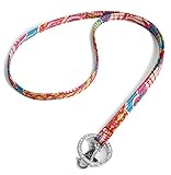 Gorgeous Vera Bradley Lanyard Necklace Strap in Paisley in Paradise