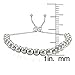 Hoops & Loops Sterling Silver 4mm Bead Adjustable Bracelet