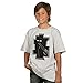 JINX Minecraft Enderman Inside Boys' Tee Shirt, Silver, Small