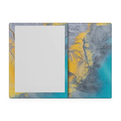 Glossy Glitter Tablet Skin Compatible with BOOX Go 10.3 (2024) - Yellow Spill -…
