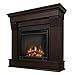 Real Flame 5910E-DW Chateau Fireplace, Small, Dark Walnut