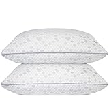 HIMOON Shredded Memory Foam Pillows, Medium Firm