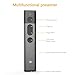 Doosl Presentation Remote, 2.4 GHz Wireless Presenter Powerpoint PPT Clicker Slider Changer Green Laser Pointer